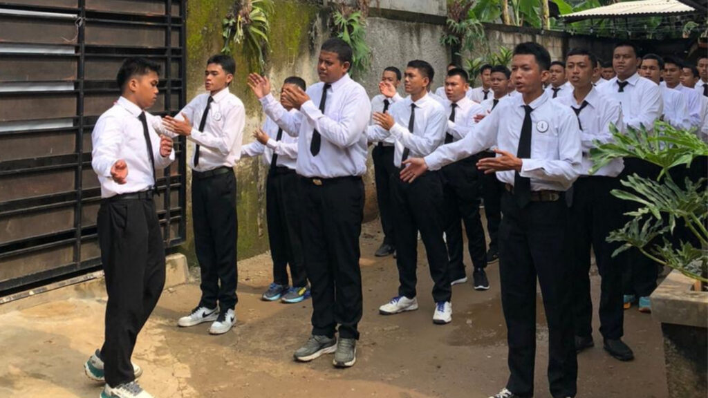 Kegiatan pelatihan siswa di LPK Jepang Resmi Kinki Group